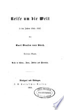 Reise Um Die Welt in Den Jahren 1844 1847  Bd  Reise in China  Java  Indien und Heimkehr
