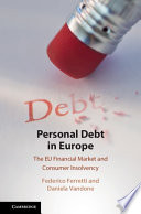 Personal Debt in Europe Book