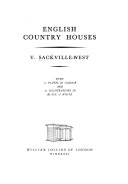 English Country Houses Book PDF