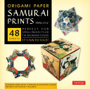 Origami Paper   Samurai Prints   Small 6 3 4    48 Sheets