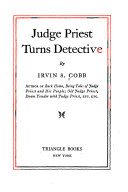 Judge Priest Turns Detective