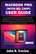 Macbook Pro  with M1 Chip  User Guide