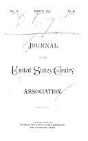 Journal of the United States Cavalry Association