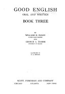 Good English, Oral and Written, Book One-three
