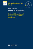 Medical Malpractice and Compensation in Global Perspective