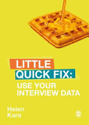Image of book cover for Use your interview data 