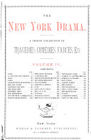 The New York Drama: no. 37-48
