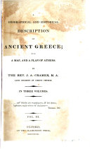 A Geographical and Historical Description of Ancient Greece, 3