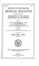 United States naval medical bulletin  v  20  1924