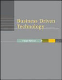 Cover of Business Driven Technology