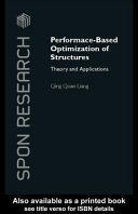 Performance-Based Optimization of Structures