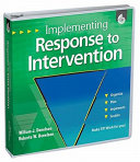 Implementing Response to Intervention