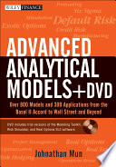 Advanced Analytical Models Book