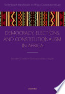 Democracy  Elections  and Constitutionalism in Africa