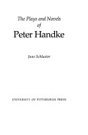 The Plays and Novels of Peter Handke
