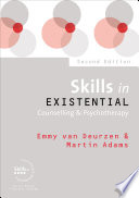 Skills in Existential Counselling   Psychotherapy Book