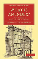 What is an Index?