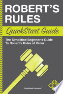 Robert s Rules QuickStart Guide
