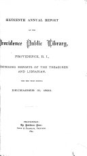 Annual Report of the Providence Public Library