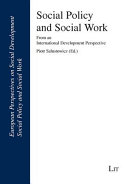 Social Policy and Social Work
