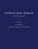 Northern Paiute   Bannock Dictionary