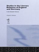 Studies in the Literary Relations of England and Germany in the Sixteenth Century [Pdf/ePub] eBook
