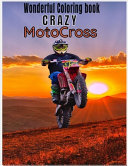Wonderful Coloring Book Crazy MotoCross