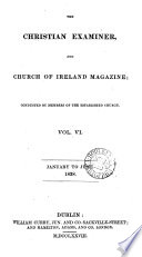 The Christian examiner and Church of Ireland magazine