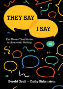 They Say Book