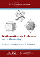 Mathematics via Problems: Part 2: Geometry