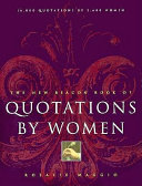 The New Beacon Book of Quotations by Women
