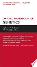 Oxford Handbook of Genetics Book