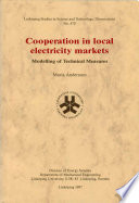 Cooperation in local electricity markets