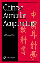 Chinese Auricular Acupuncture Book