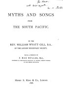 Myths and Songs from the South Pacific Pdf/ePub eBook