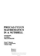 Precalculus Mathematics in a Nutshell