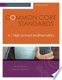 Common Core Standards for High School Mathematics