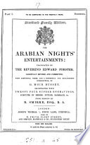 The Arabian nights  entertainments  tr  by E  Forster  with additional notes  and a historical intr  by G M  Bussey  Standard family ed Book