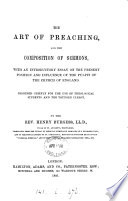 The Art Of Preaching And The Composition Of Sermons