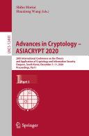 Advances in Cryptology – ASIACRYPT 2020