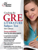 Cracking The Gre Literature In English Subject Test  6th Edition