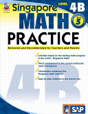 Singapore Math Practice  Level 4B Grade 5 Book