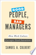 Good People  Bad Managers