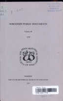WISCONSIN PUBLIC DOCUMENTS Volume 60 976