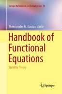 Handbook of Functional Equations Book