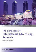 The Handbook Of International Advertising Research