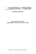 Selection of Studies Published in the First Half of 2007
