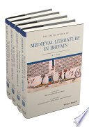 The Encyclopedia of Medieval Literature in Britain  4 Volume Set