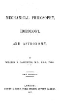 Mechanical Philosophy  Horology  and Astronomy     New edition