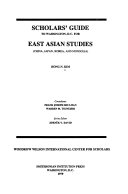 Scholars' Guide to Washington, D.C., for East Asian Studies